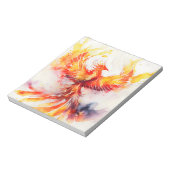 Phoenix verspreidt het is het uitkomen van de stem notitieblok (Linkerzijde)