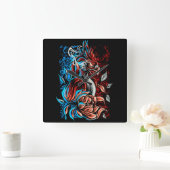 Phoenix Vierkante Klok (Huis)