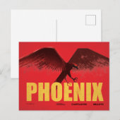 Phoenix Vingate Graphic Briefkaart (Voorkant / Achterkant)