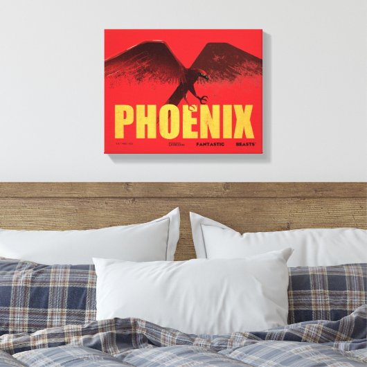 Phoenix Vingate Graphic Canvas Afdruk (Insitu (Slaapkamer))