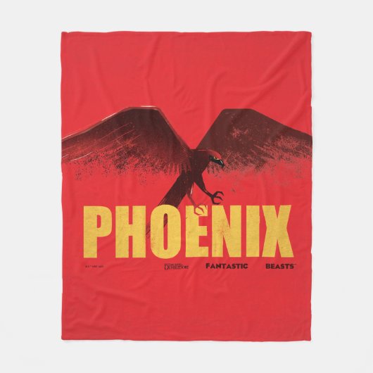 Phoenix Vingate Graphic Fleece Deken (Voorkant)