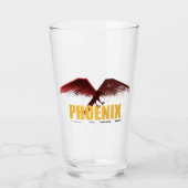 Phoenix Vingate Graphic Glas (Voorkant)
