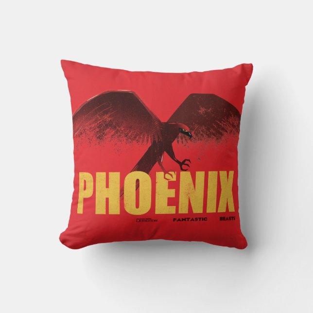 Phoenix Vingate Graphic Kussen (Voorkant)