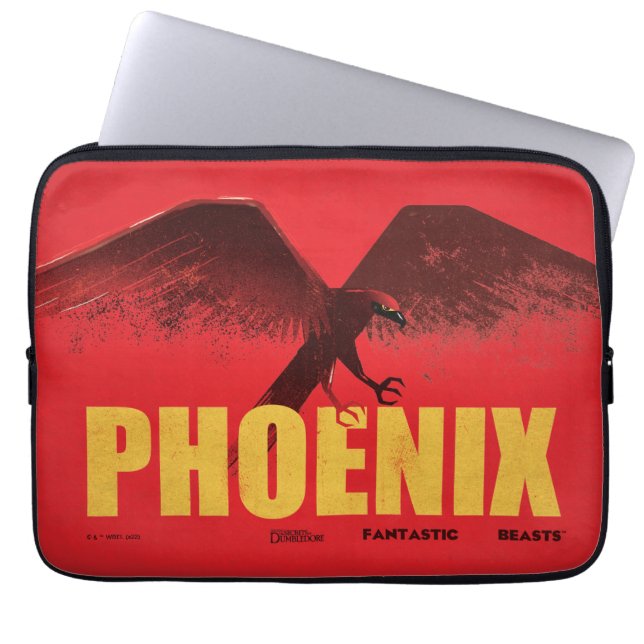 Phoenix Vingate Graphic Laptop Sleeve (Voorkant)