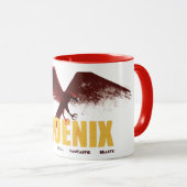 Phoenix Vingate Graphic Mok (Voorkant rechts)