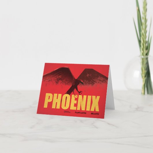 Phoenix Vingate Graphic Notitiekaartje (Voorkant)