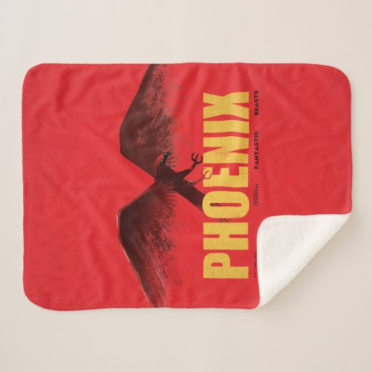 Phoenix Vingate Graphic Sherpa Deken (Voorkant (horizontaal))