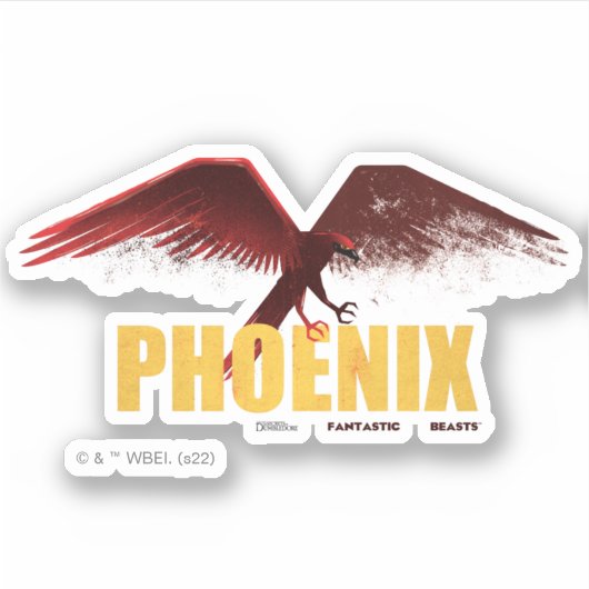 Phoenix Vingate Graphic Sticker (Voorkant)