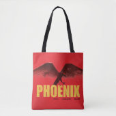 Phoenix Vingate Graphic Tote Bag (Voorkant)