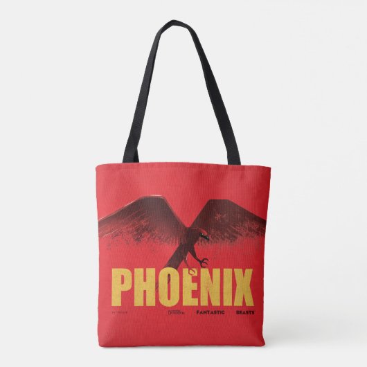 Phoenix Vingate Graphic Tote Bag (Achterkant)
