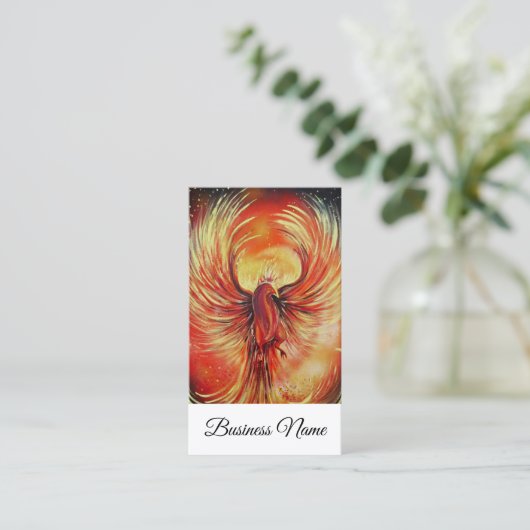 Phoenix Visitekaartje (Staand voorkant)