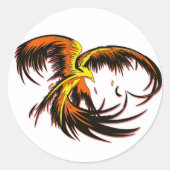 Phoenix Vlucht Stickers (Voorkant)