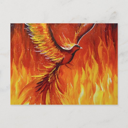 Phoenix-vogel Briefkaart (Voorkant)