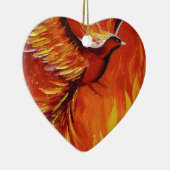 Phoenix-vogel Keramisch Ornament (Rechts)