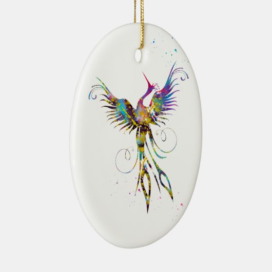 Phoenix-vogel Keramisch Ornament (Rechts)