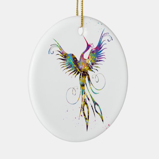 Phoenix-vogel Keramisch Ornament (Rechts)