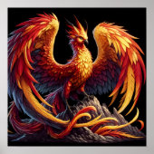 Phoenix-vogel Poster (Voorkant)