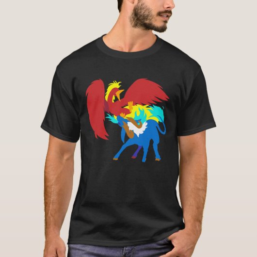 Phoenix vs. Qilin T-shirt (Voorkant)