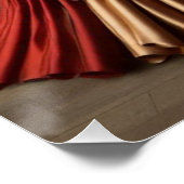 Phoenix Vuur Koningin Steampunk Victoriaans Indust Perfect Poster (Hoek)