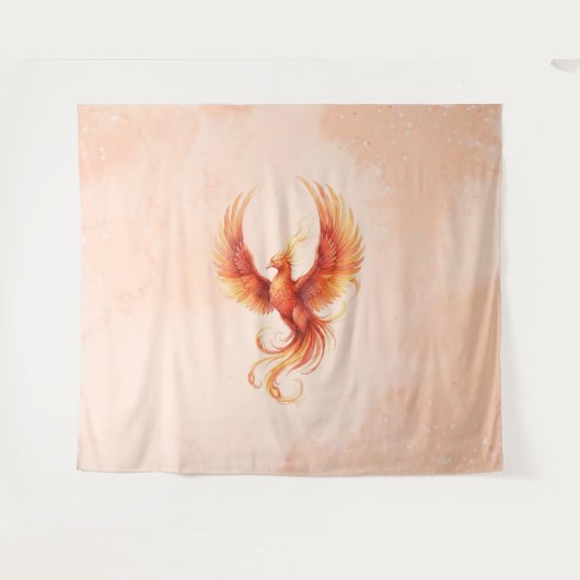 Phoenix Wandkleed (Voorkant (horizontaal))