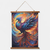 Phoenix wandtapijt hangend wandkleed (Voorkant)