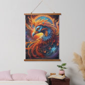 Phoenix wandtapijt hangend wandkleed (Slaapkamer)
