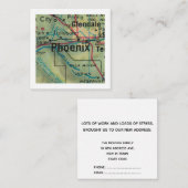 Phoenix We hebben nieuwe adreskaart verplaatst Informatiekaartje (Voorkant / Achterkant)