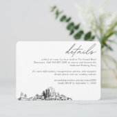 Phoenix Wedding Hotel Kamer Blok Details Informatiekaartje (Staand voorkant)