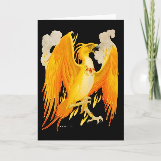 Phoenix-Wenskaart Kaart (Voorkant)