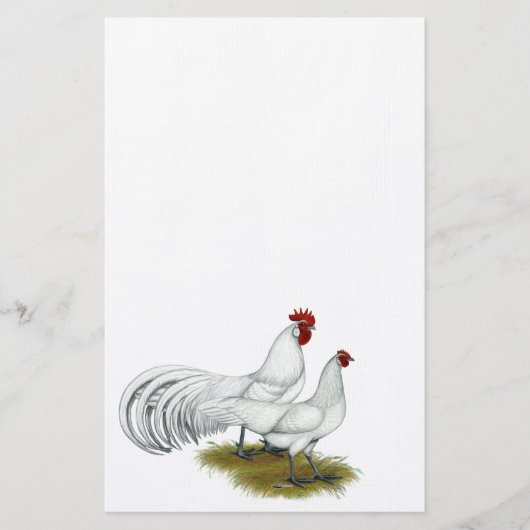 Phoenix: White Pair Briefpapier (Voorkant)