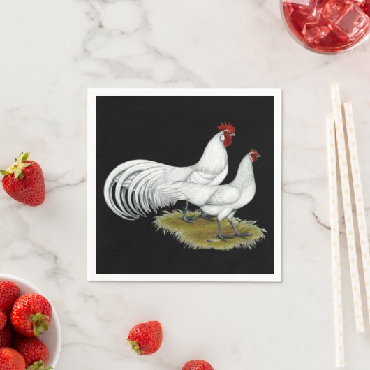 Phoenix: White Pair Servetten (Insitu)