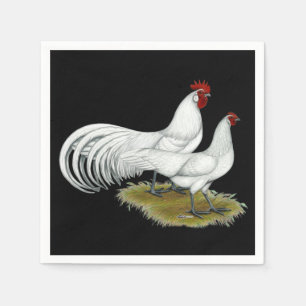 Phoenix: White Pair Servetten