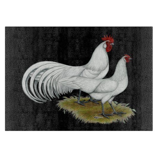 Phoenix:  White Pair Snijplank (Voorkant)