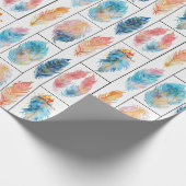 Phoenix-wikkelpapier Cadeaupapier (Hoek)