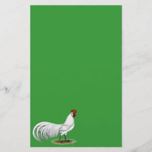 Phoenix: Witte rooster Briefpapier