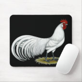 Phoenix: Witte rooster Muismat (Met muis)