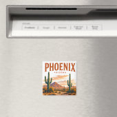 Phoenix woestijn skyline magneet (Insitu (Vaatwasser))