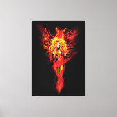 Phoenix Woman Canvas Afdruk (Voorkant)