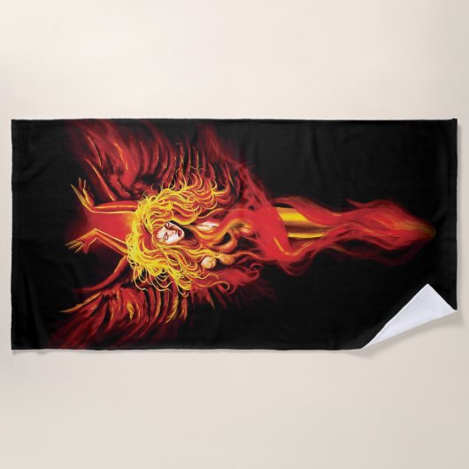Phoenix Woman Strandlaken (Voorkant)
