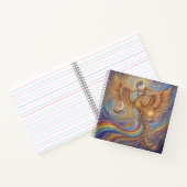 Phoenix Yin Yang Balance Notebook Notitieboek (Binnen)