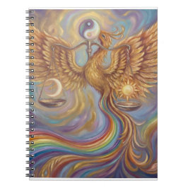 Phoenix Yin Yang Balans Notitieboek