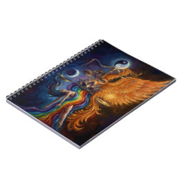 Phoenix Yin Yang Balans Notitieboek