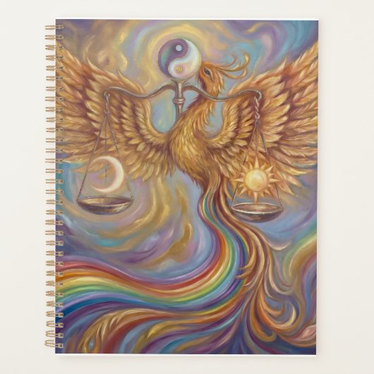 Phoenix Yin Yang Balans Planner (Voorkant)