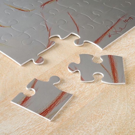 Phoenix Zebra Puzzle 110 stuks Legpuzzel (Zijkant)