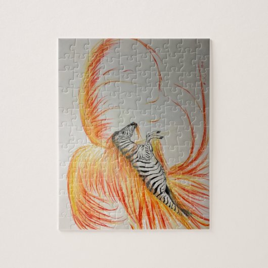 Phoenix Zebra Puzzle 110 stuks Legpuzzel (Verticaal)