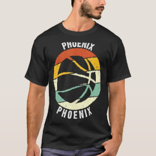 Phoenix zonnebrand Verstoorde Basketbal T-shirt