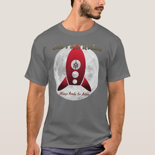 Phoenix's Call "Gaia's Red Rockets" T-Shirt (Voorkant)
