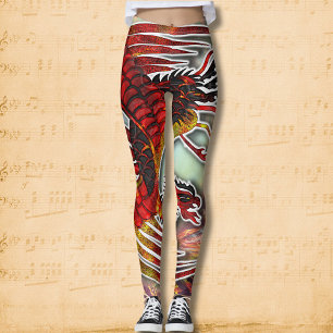 Phoenix's Resurgence: Opstaan uit Life's Flame Leggings