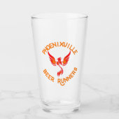 Phoenixville Beer Runners pint glass Glas (Voorkant)