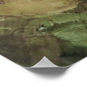 Phoenixville Mont Clare 1937 Aerial Map PA Poster (Hoek)